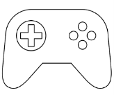 Video Game Emoji coloring page | Free Printable Coloring Pages